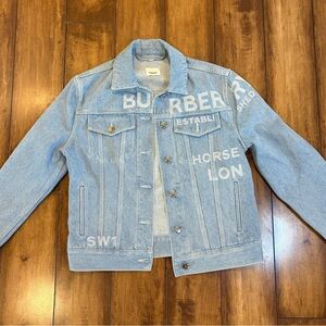 Burberry Horseferry denim jacket